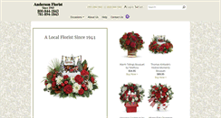 Desktop Screenshot of andersonflower.com